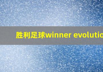 胜利足球winner evolution